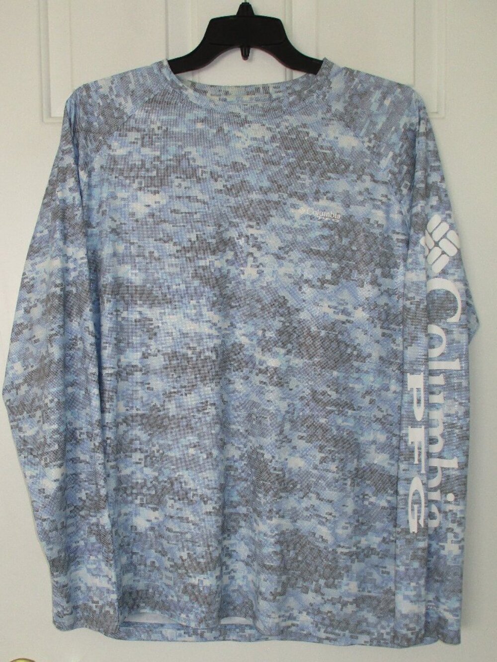Columbia PFG Mens "Kai Kanani" (Wailea,HI) Camouflage L/S Active Crew NWOT - XL